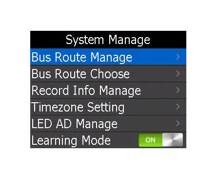 GPS Audioguide für Touristenbusse und Touristenzüge - Einstellungen und Routenwahl