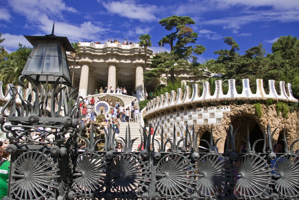 3. Audioguide Barcelona. Park güell.