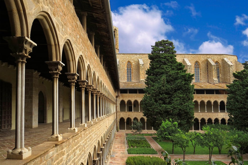 7. Audioguide Barcelona. Königliches kloster von Santa María de Pedralbes