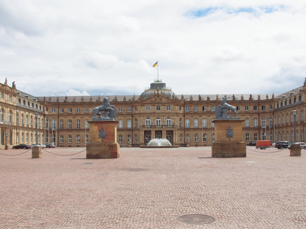 2. Audioguide Stuttgart. Das Neue Schloss.
