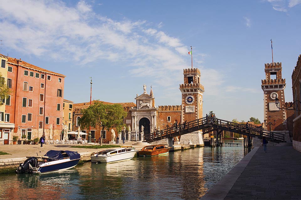 Audioguide von Venedig - Arsenal und Historisches Marinemuseum