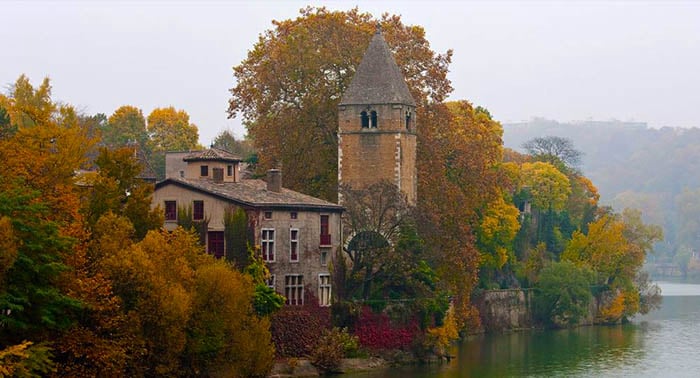Audio guide Lyon -  Barbe-Insel