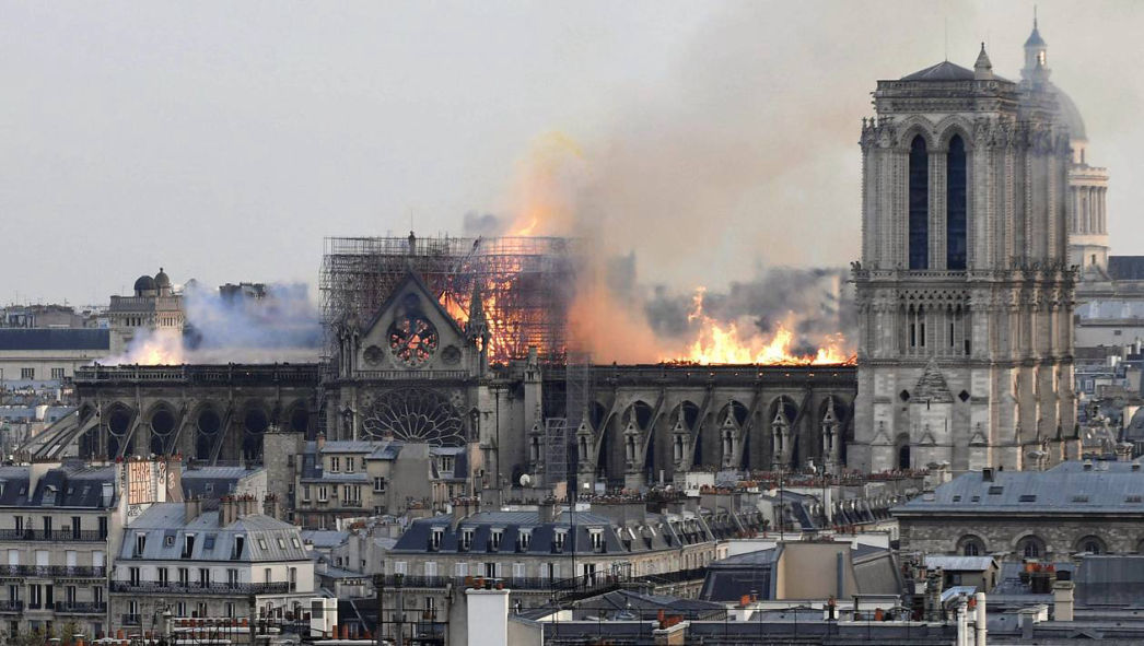 Audioguide feuer in der Kathedrale Notre Dame 