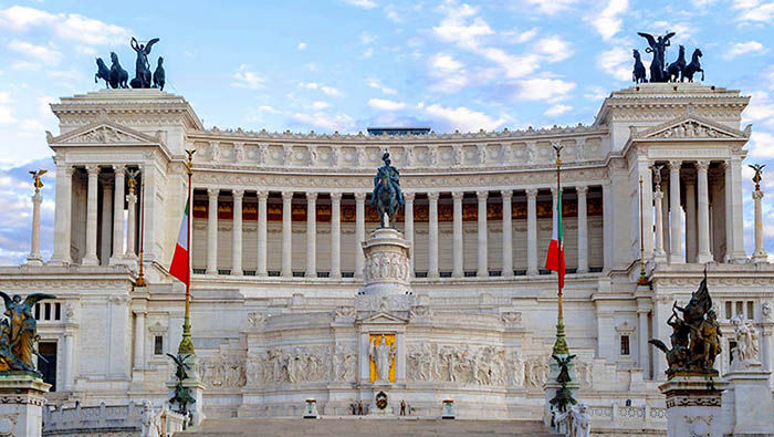 Audioguide von Rom - Nationadenkmal für Vittorio Emanuele II (audioguides, audio guide, audio tour)