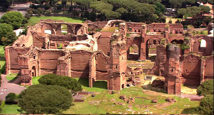 Audioguide von Rom - Caracalla-Thermen (audioguides, audio guide, audio tour)